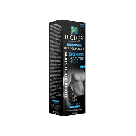 Bıoder Tüy Dökücü Krem Erkeklere Özel 100 ml