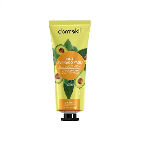 Avokado Yağlı El ve Vücut Kremi 75 ml (Tüm Cilt Tipleri)