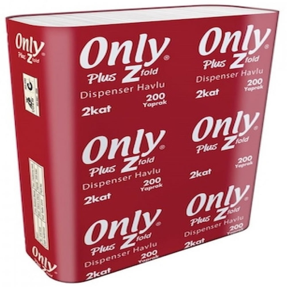 Plus Ultra Z Katlamalı Dispenser Havlu 200 Yaprak