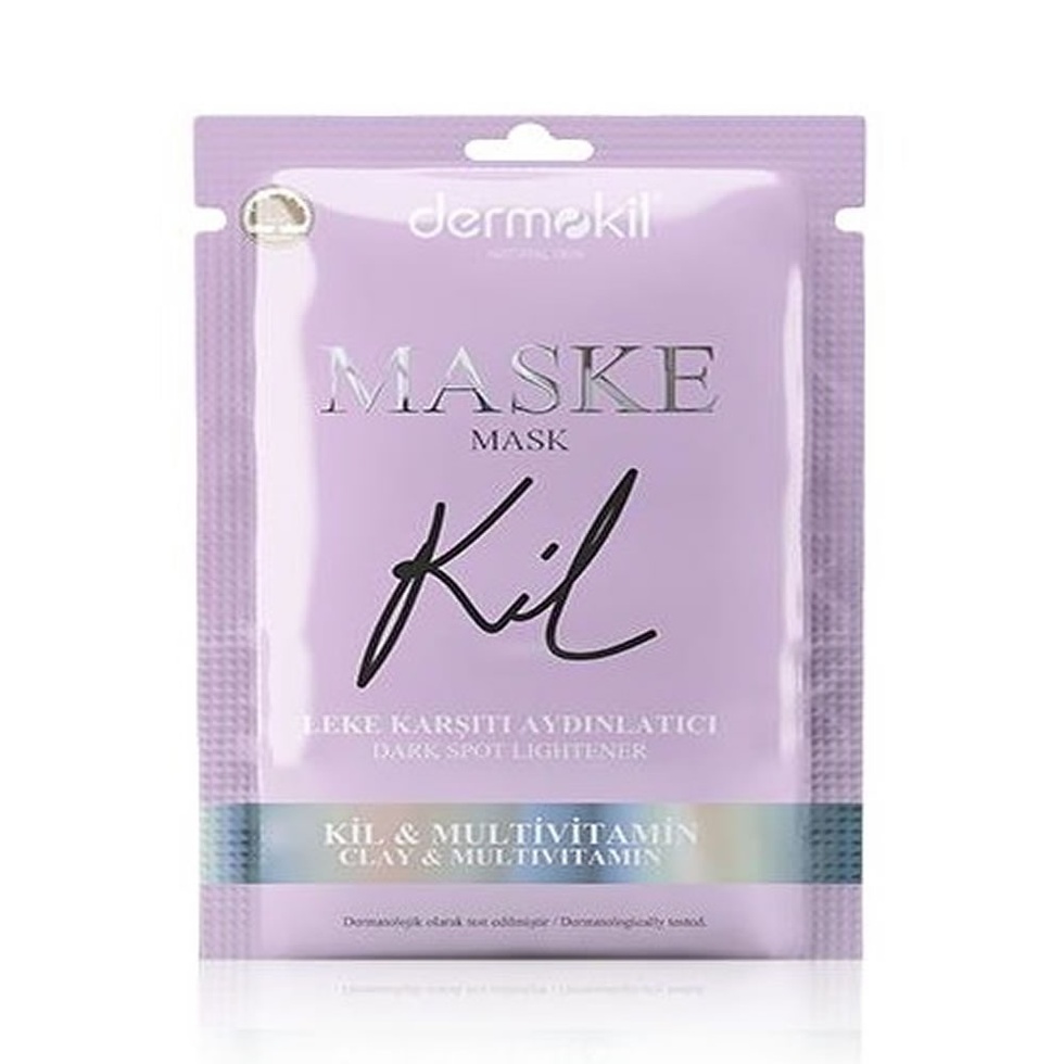 Leke Karşıtı ve Aydınlatıcı Yüz Kil Maskesi 15 ml
