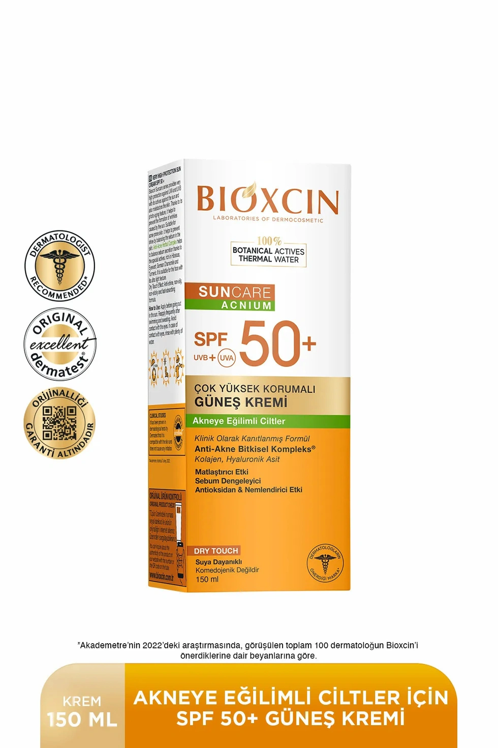 Sun Care Akneye Eğilimli Ciltler Için Güneş Kremi 50 Spf 150 Ml- Akne, Dry Touch, Mat - Büyü