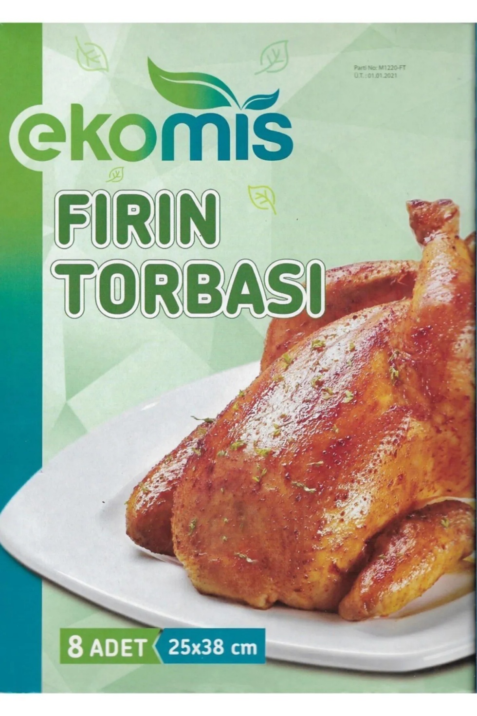 Fırın Torbası 8 Adet 25 X 38 Cm 3