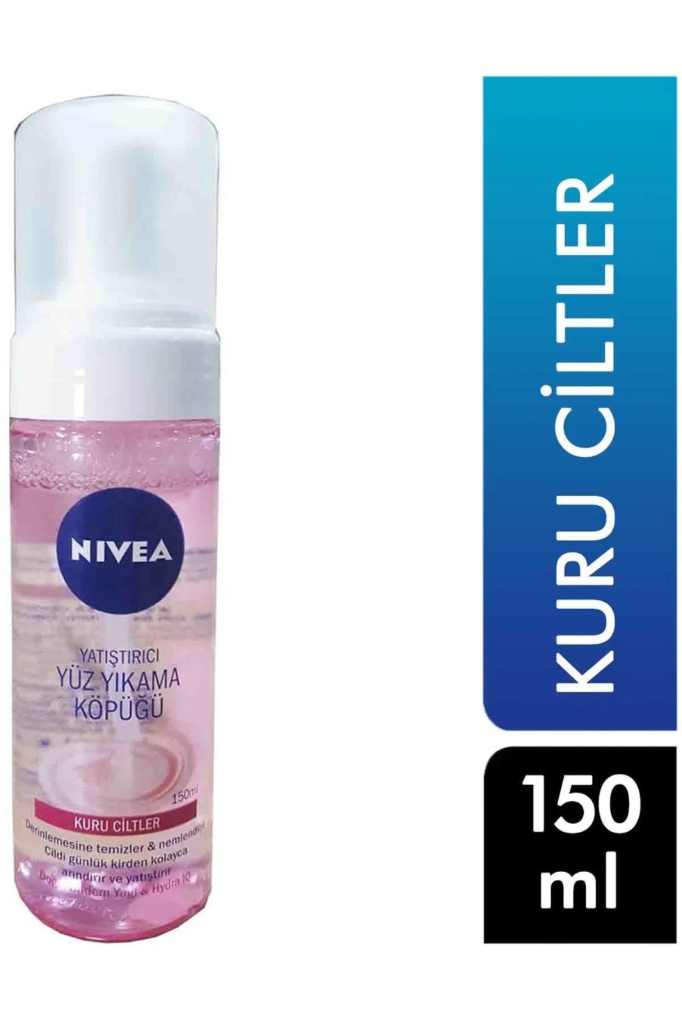 Yatıştırıcı Yüz Yıkama Köpüğü 150ml, Kuru Hassas Ciltler, Nemlendirici, Yüz Temizleyici