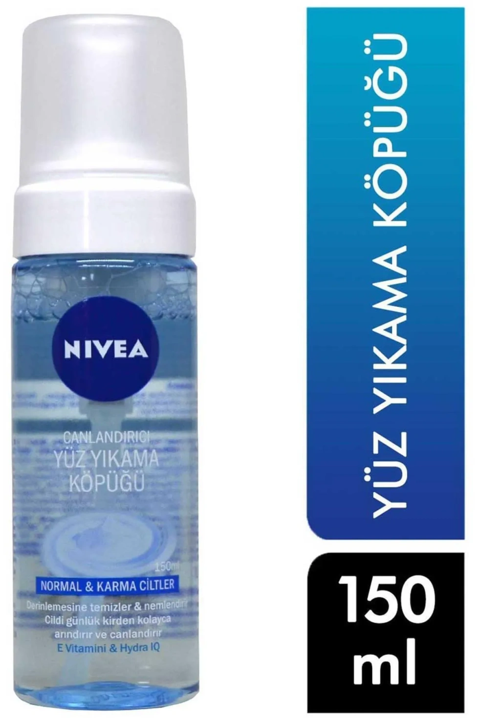 Yüz Yıkama Köpüğü Canlandırıcı Lotus Çiçeği içeren Yüz Temizleyici 150ml Normal Cilt