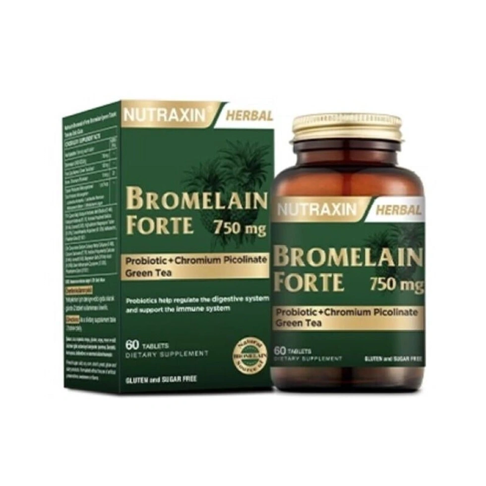 Bromelain Forte 750 mg 60 Tablet