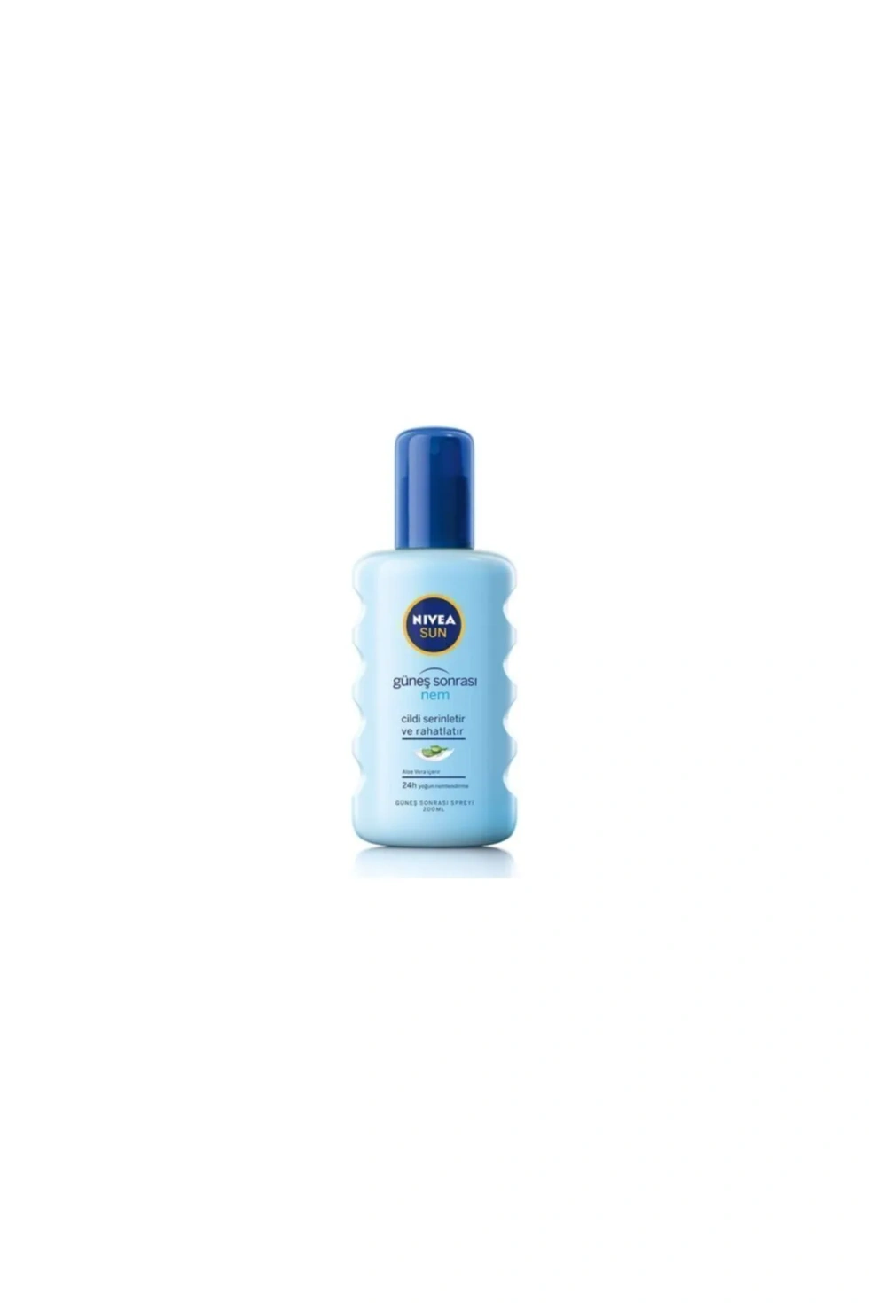 Sun Nemlendirici Güneş Sonrası Spreyi 200ml, Aloe Vera Özlü, Anında Rahatlama, Hyaluron