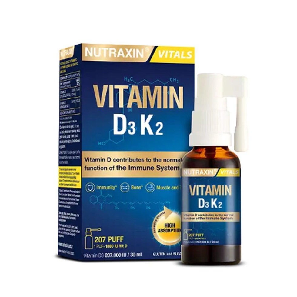 Nutraxın D3K2 Vıtamın 30 Ml