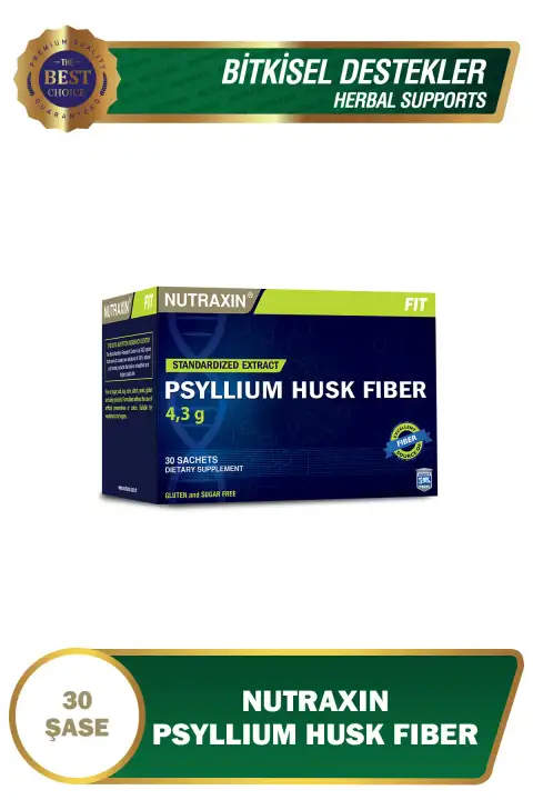 Psyllium Husk Fiber 30'lu Saşe