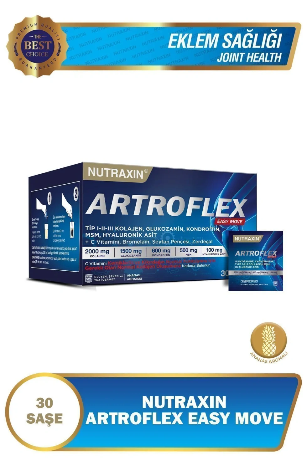 Nutraxın Artroflex Easy Move Sacht 30X6 Gr