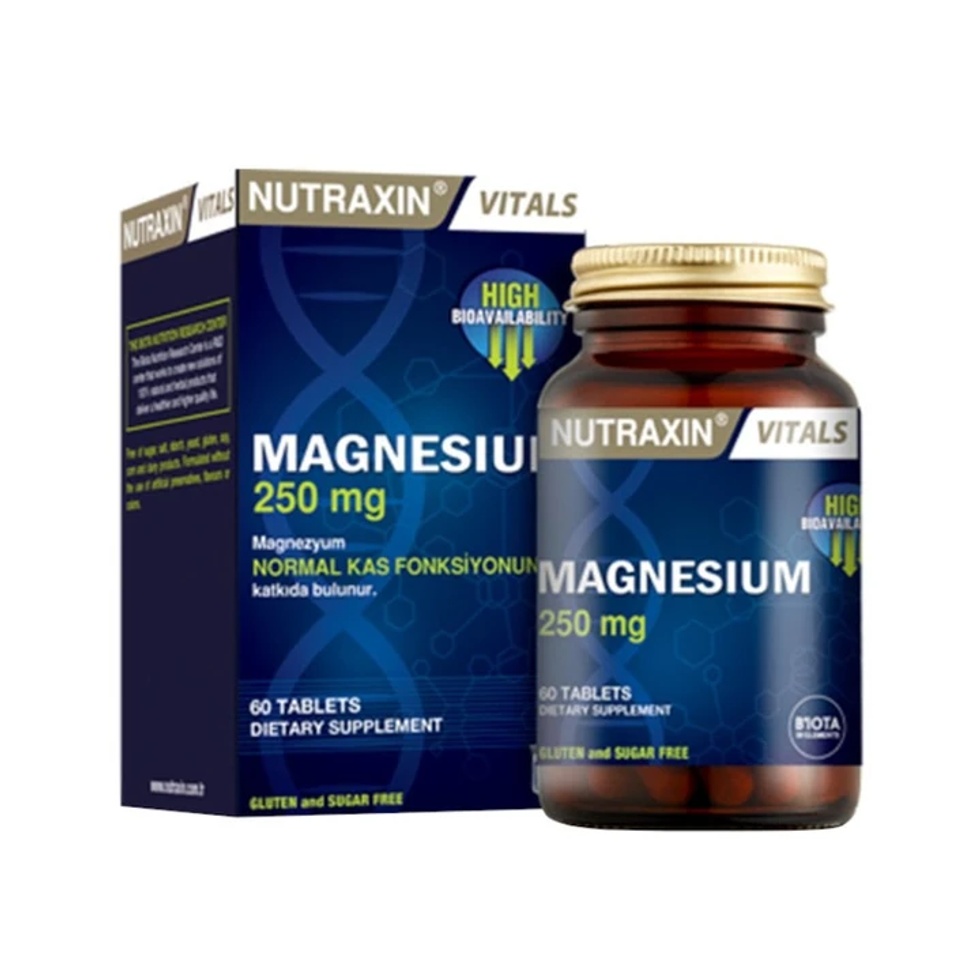 Nutraxın Magnesıum 250 Mg Tablet