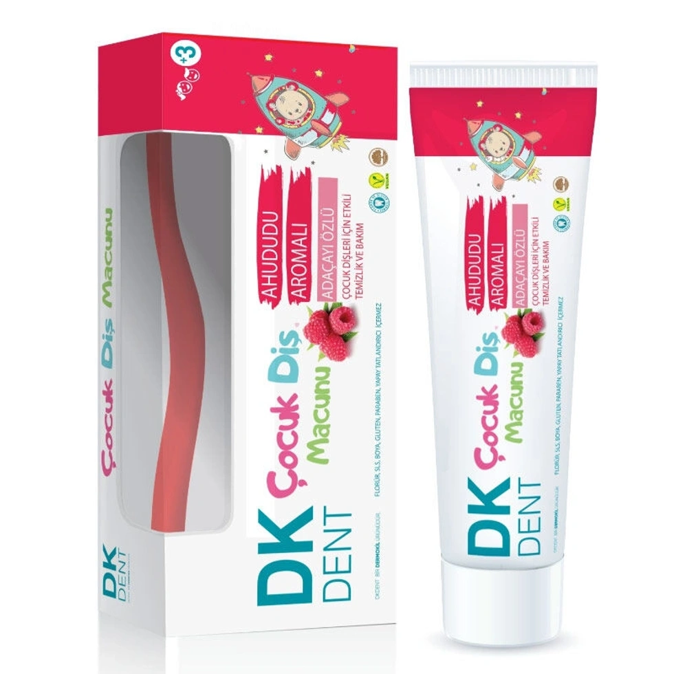 Dk Dent Ahududu Aromalı Çocuk Diş Macunu 50 ml
