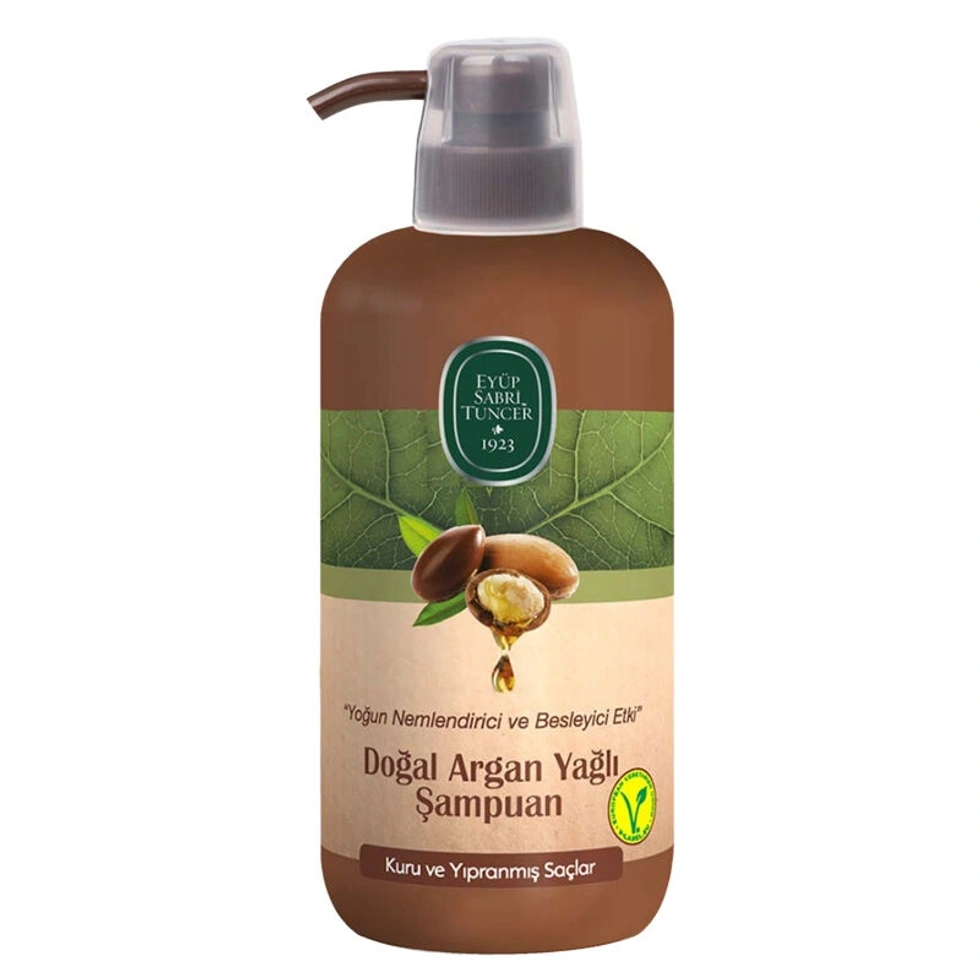 Doğal Argan Yağlı Şampuan 600 ml