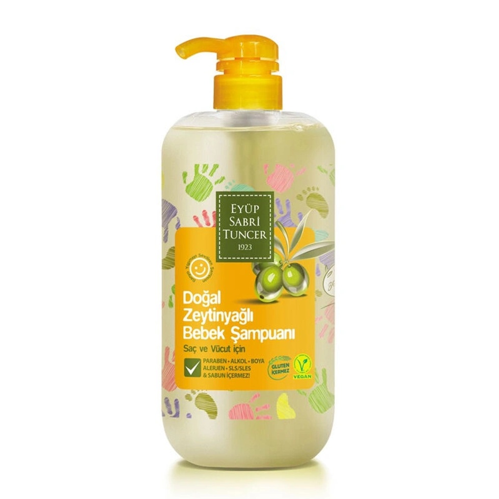 Doğal Zeytinyağlı Bebek Şampuanı 600 ml