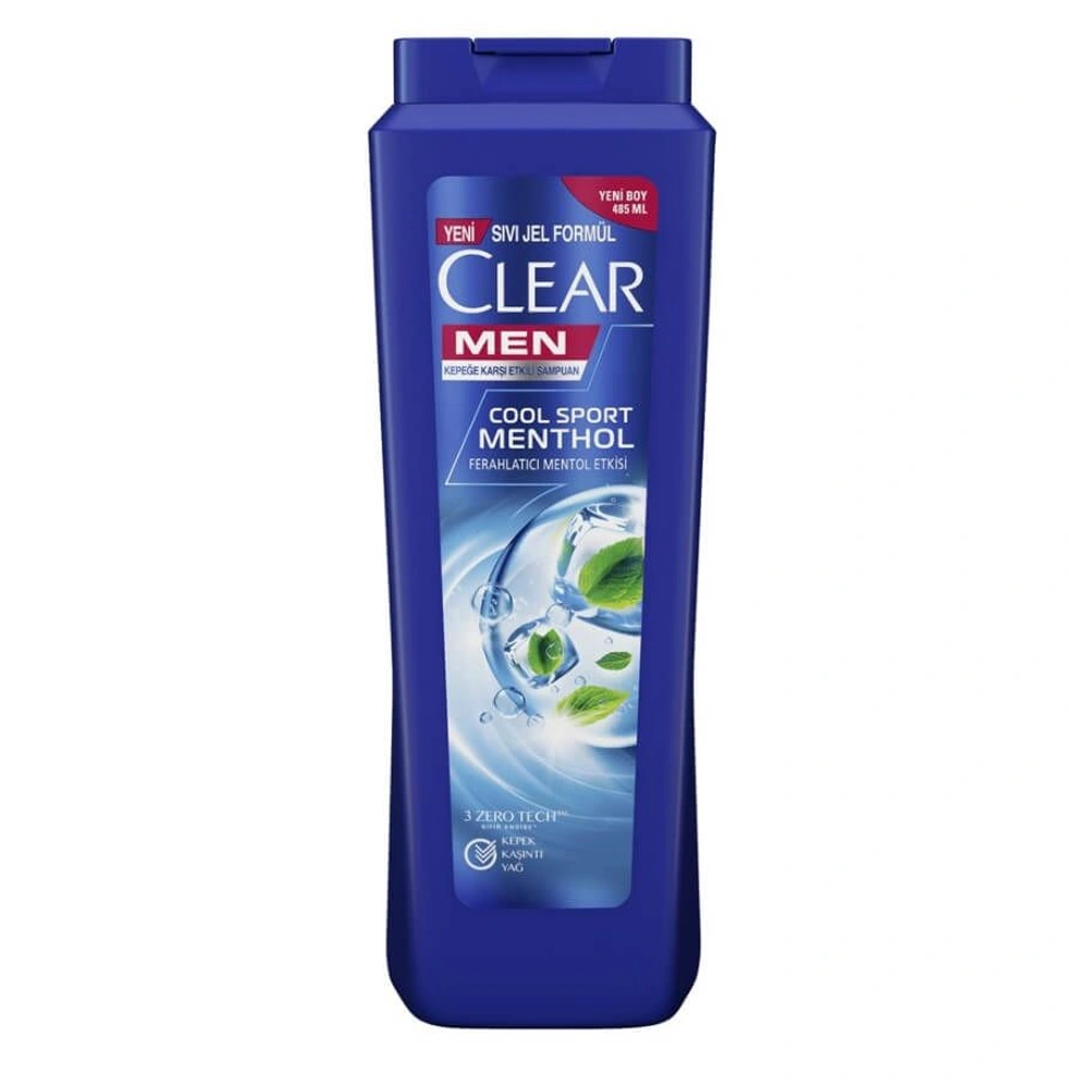 Men Kepeğe Karşı Etkili Şampuan Cool Sport Menthol Ferahlatıcı Mentol Etkisi 485 ml