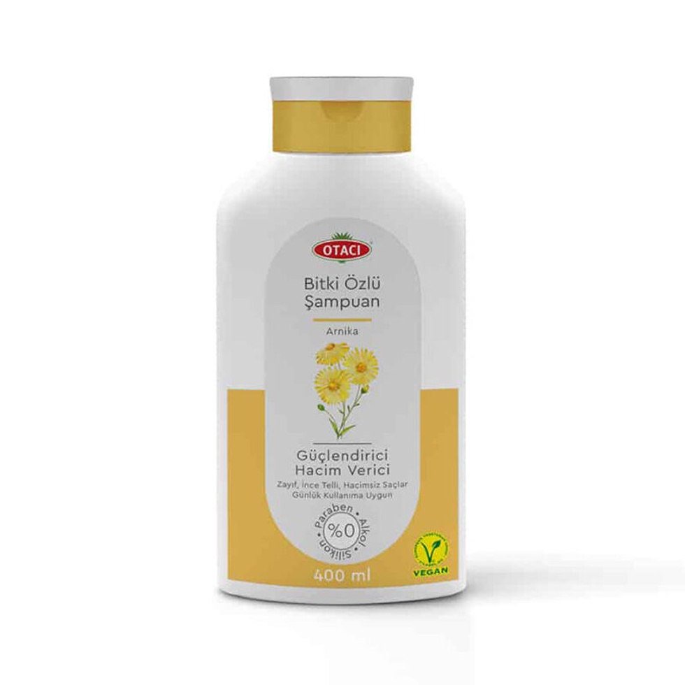 Bitki Özlü Güçlü Hacimli Saçlar Için Arnika Şampuan 400 ml