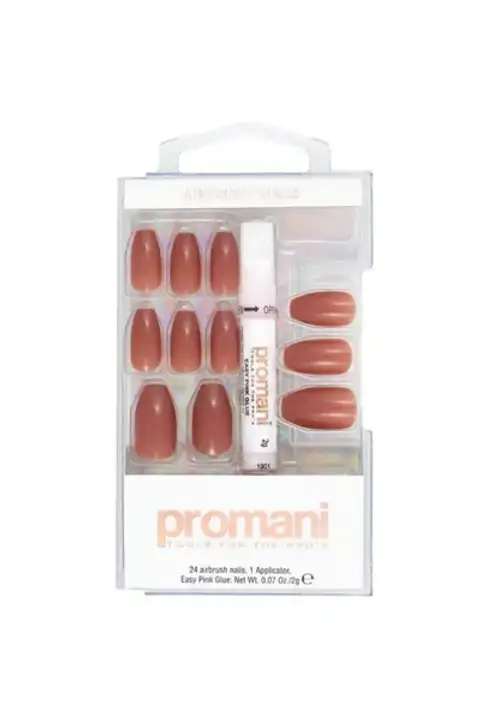 PROMANİ GÜL KURUSU TAKMA TIRNAK KİTİ