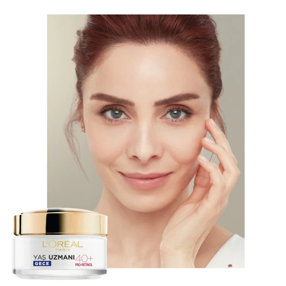 Paris Yaş Uzmanı 40+ Kırışıklık Karşıtı Sıkılaştırıcı Gece Kremi 50 ml