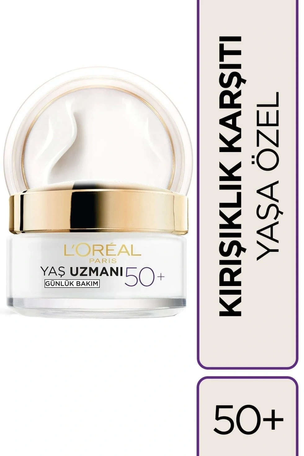 Paris Yaş Uzmanı Kırışıklık Karşıtı Krem Gündüz 50 ml