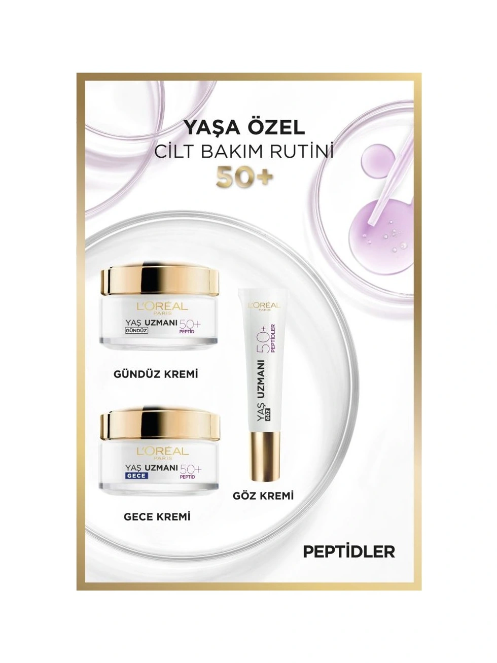 Paris Yaş Uzmanı Kırışıklık Karşıtı Krem Gündüz 50 ml
