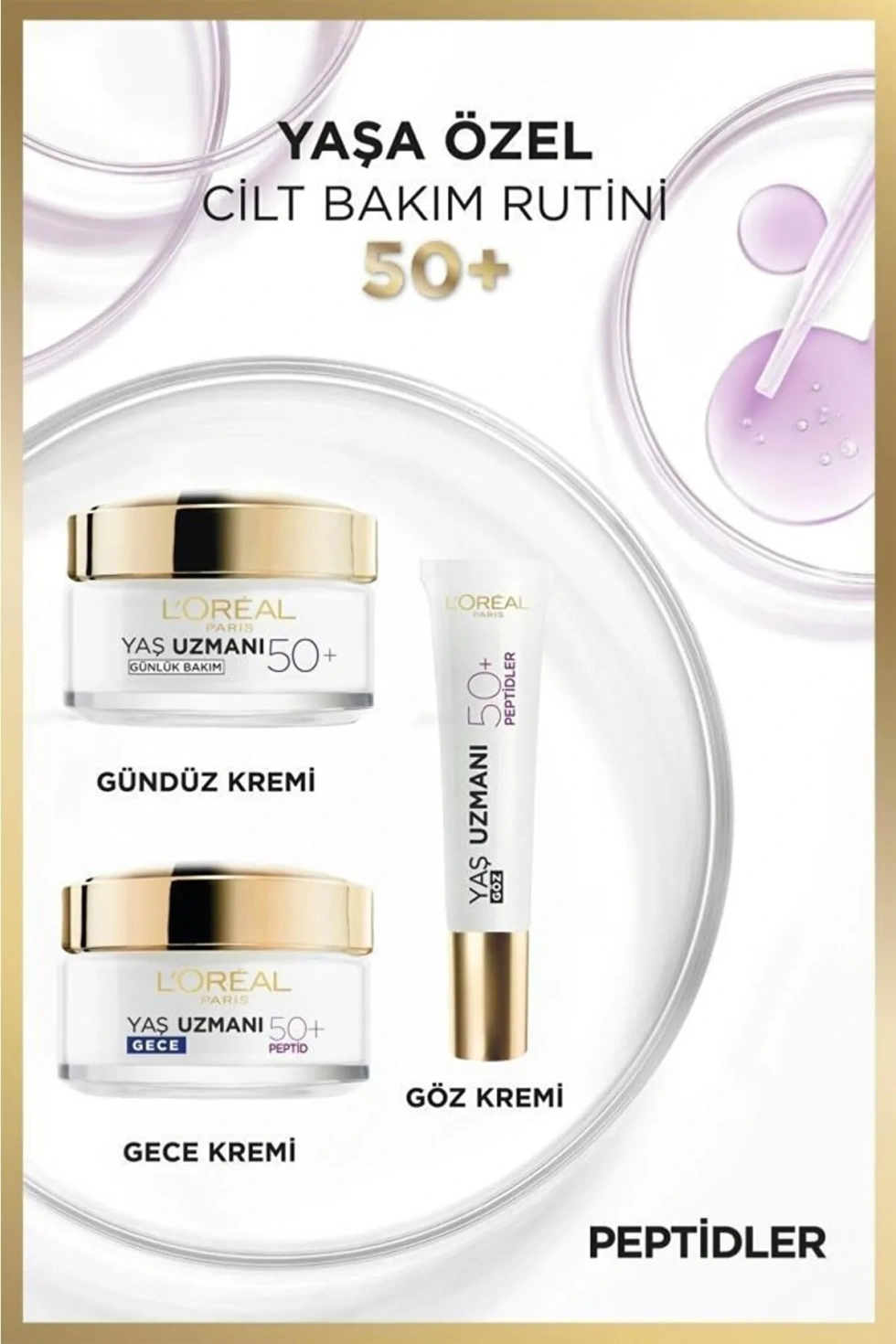 Paris Yaş Uzmanı Kırışıklık Karşıtı Gece Bakım Kremi 50 ml