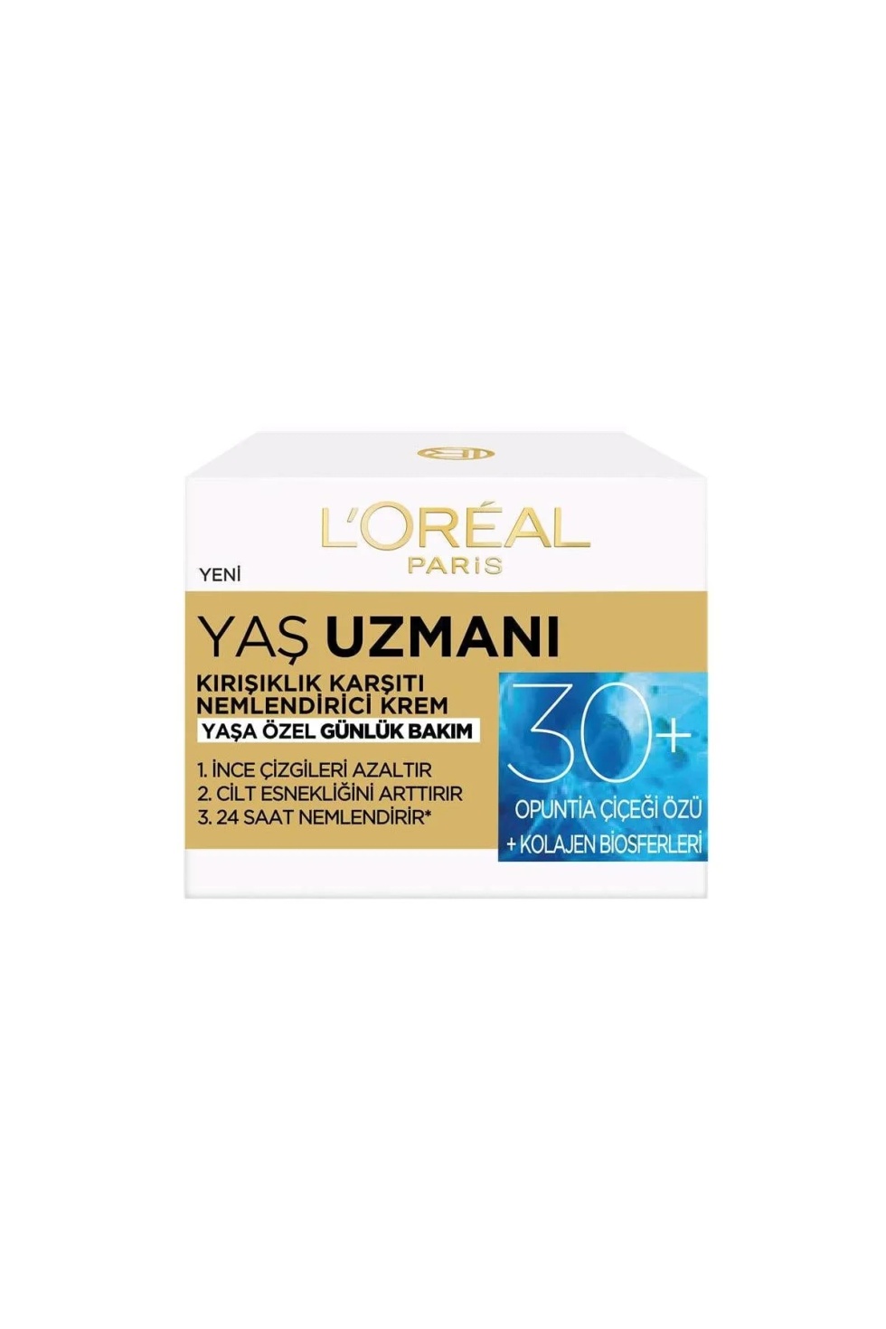 Paris Yaş Uzmanı 30+ Kırışıklık Karşıtı Nemlendirici Krem 50 ml