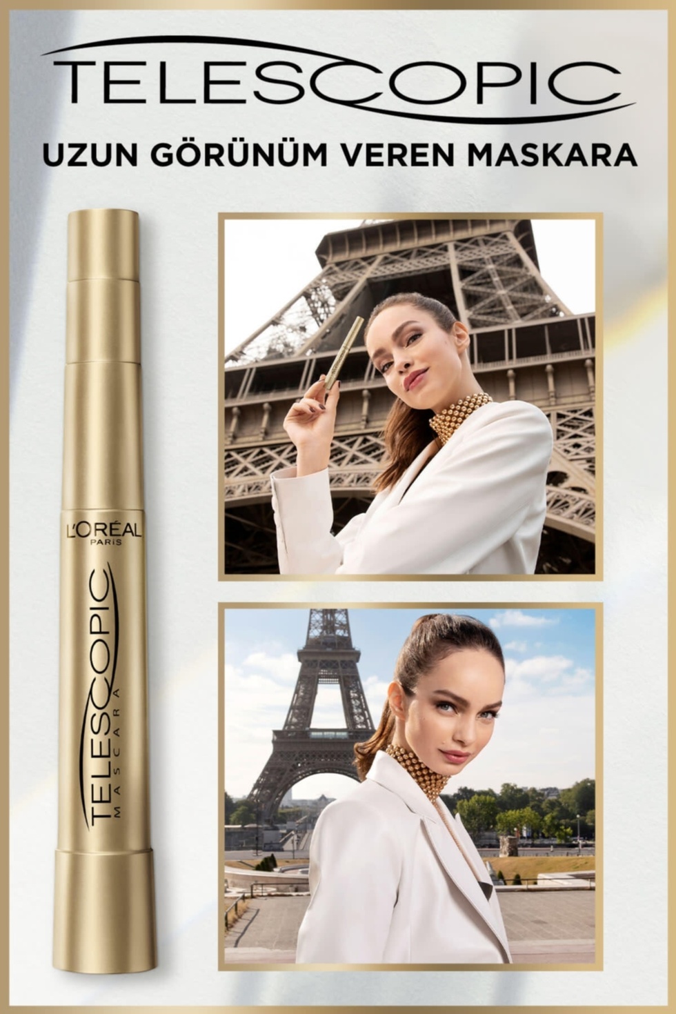 Paris Telescopic Magnetic Black 8 ml