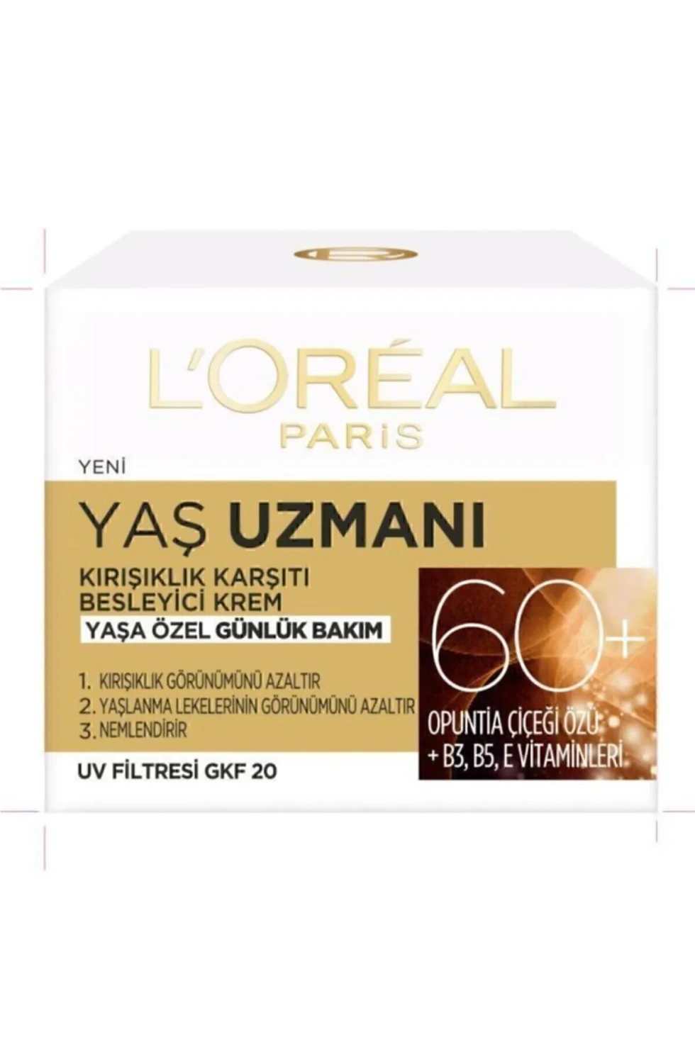 Paris Yaş Uzmanı Kırışıklık Karşıtı Besleyici Krem 50 ml