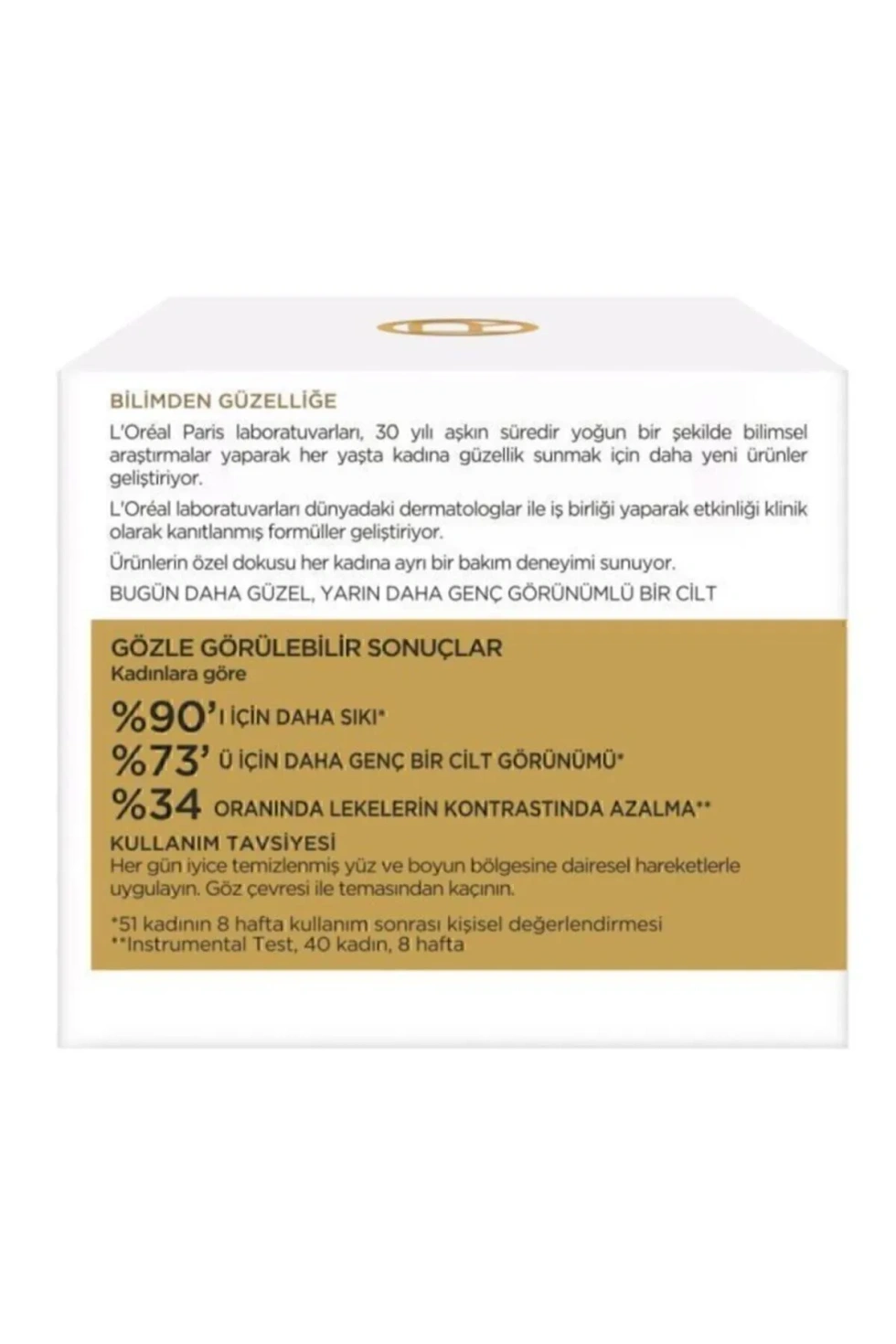 Paris Yaş Uzmanı Kırışıklık Karşıtı Besleyici Krem 50 ml
