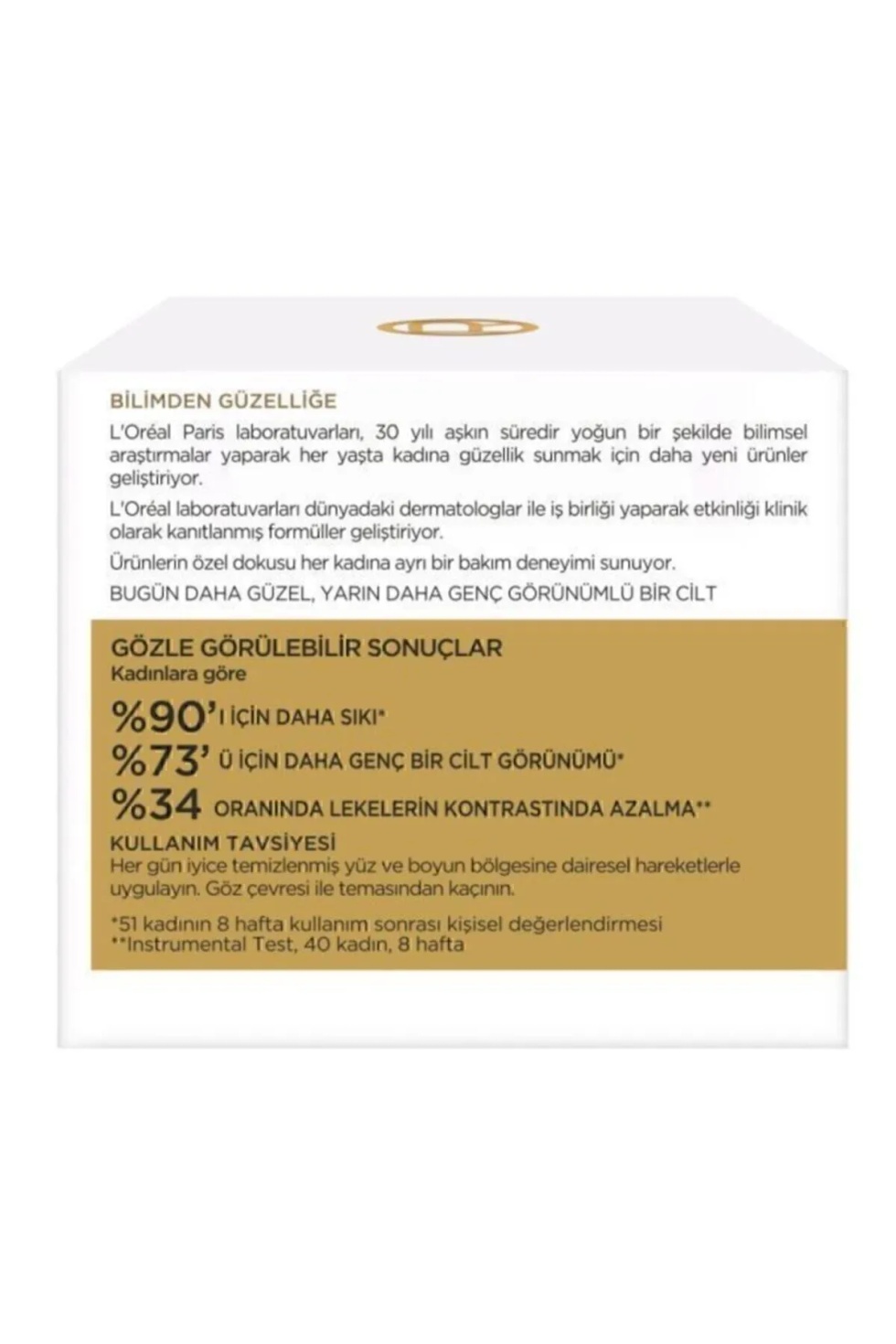 Paris Yaş Uzmanı Kırışıklık Karşıtı Besleyici Krem 50 ml