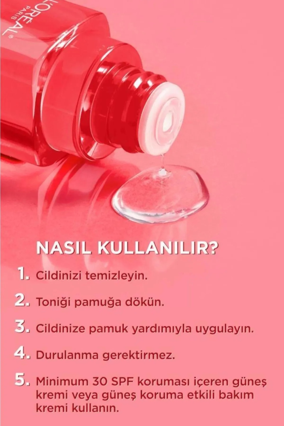 Paris Revitalift Peeling Etkili Tonik 180 ml