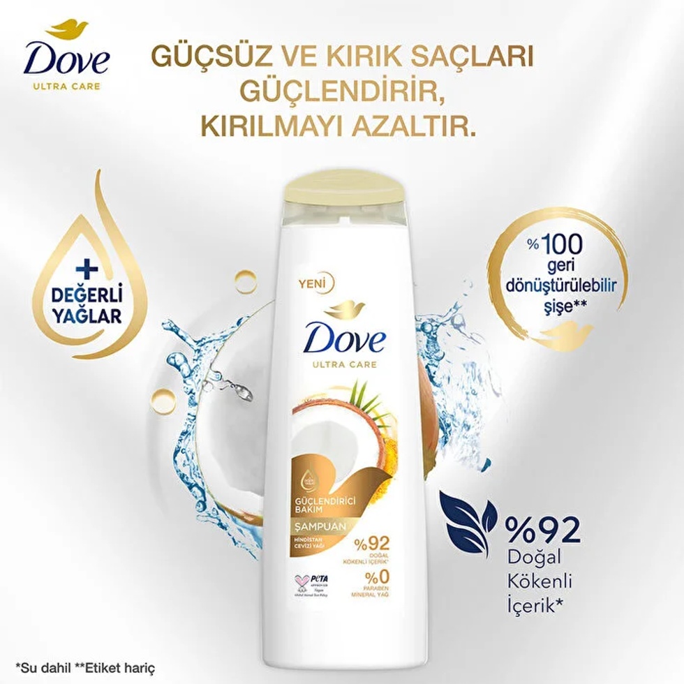 Şampuan 400 ml (Hindistan Cevizi Yağı)