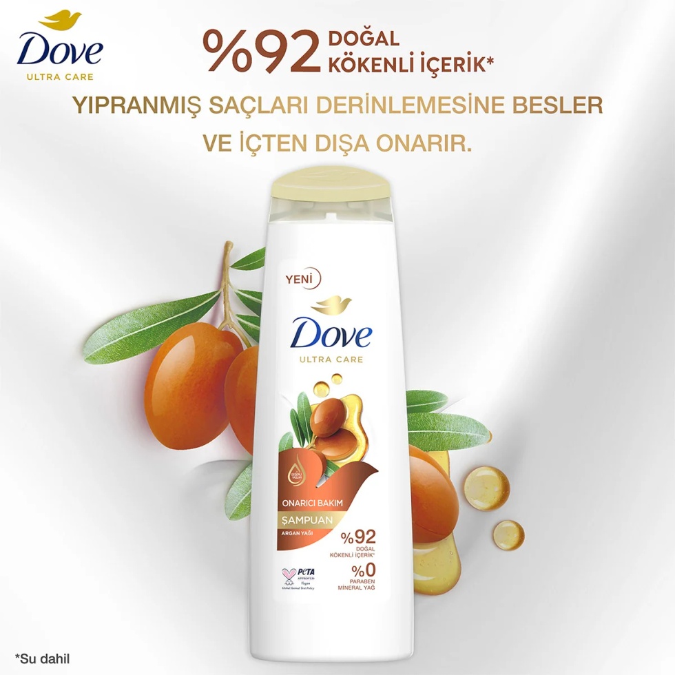 (Argan) Onarıcı Bakım Şampuan 400 Ml