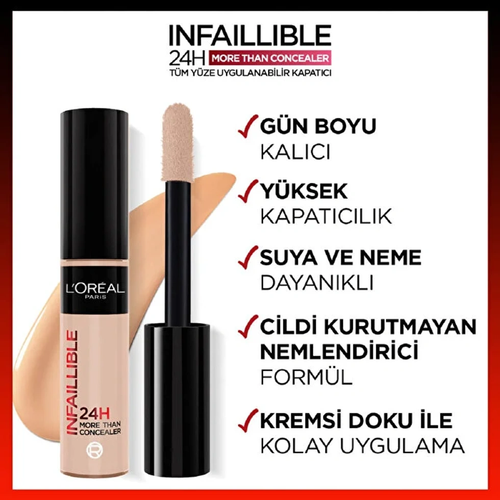 Paris Infaillible 24H More Than Concealer 330 Pecan 11 ml