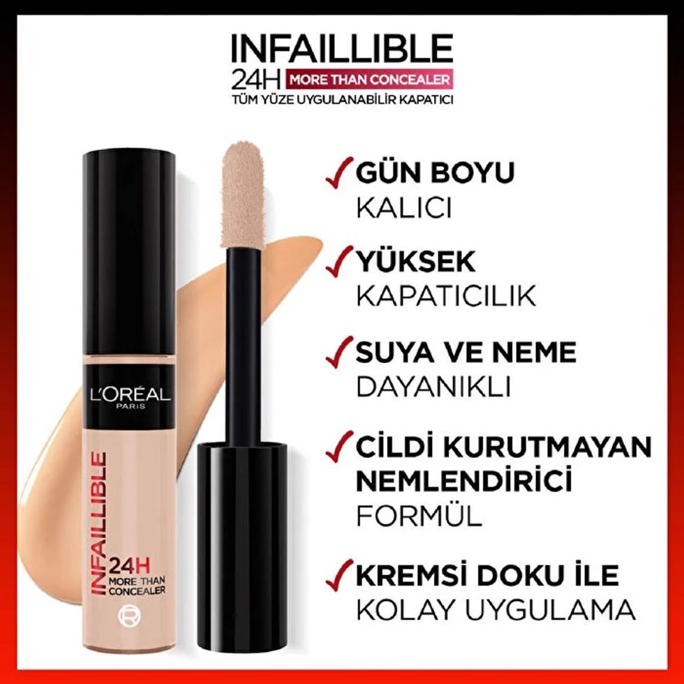 Paris Infaillible 24H More Than Concealer 330 Pecan 11 ml