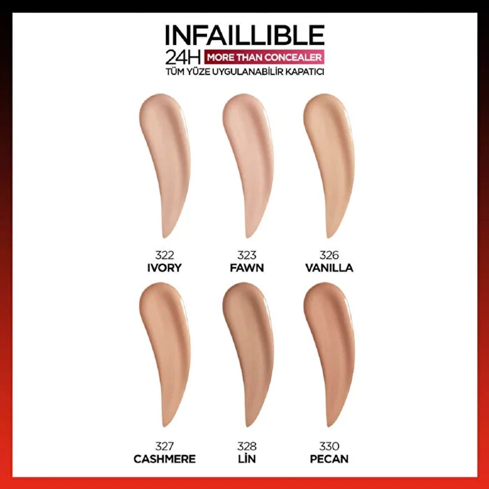 Paris Infaillible 24H More Than Concealer 330 Pecan 11 ml