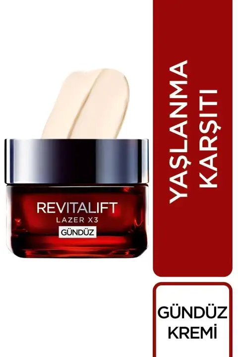 Paris Revitalift Lazer Yaşlanma Karşıtı Gündüz Kremi 50 ml