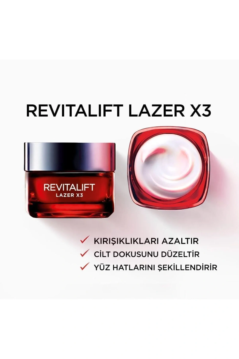 Paris Revitalift Lazer Yaşlanma Karşıtı Gündüz Kremi 50 ml