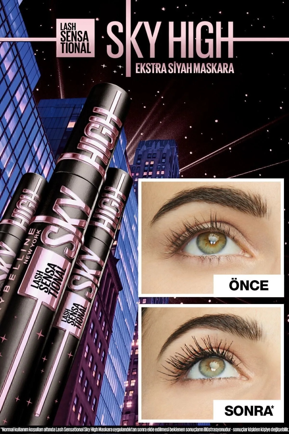 Lash Sensational Sky High Cosmic Black Maskara 7.2 ml