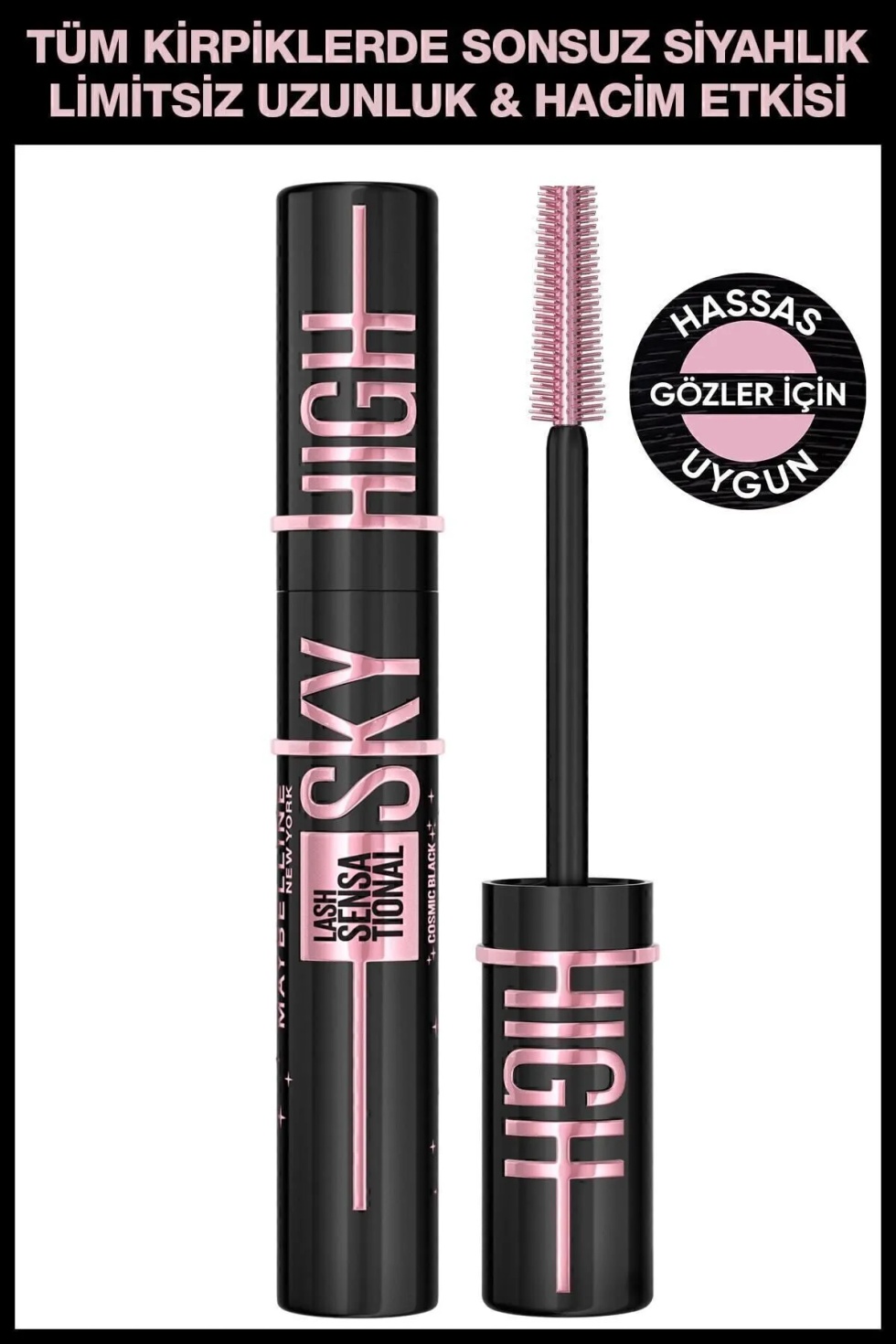 Lash Sensational Sky High Cosmic Black Maskara 7.2 ml