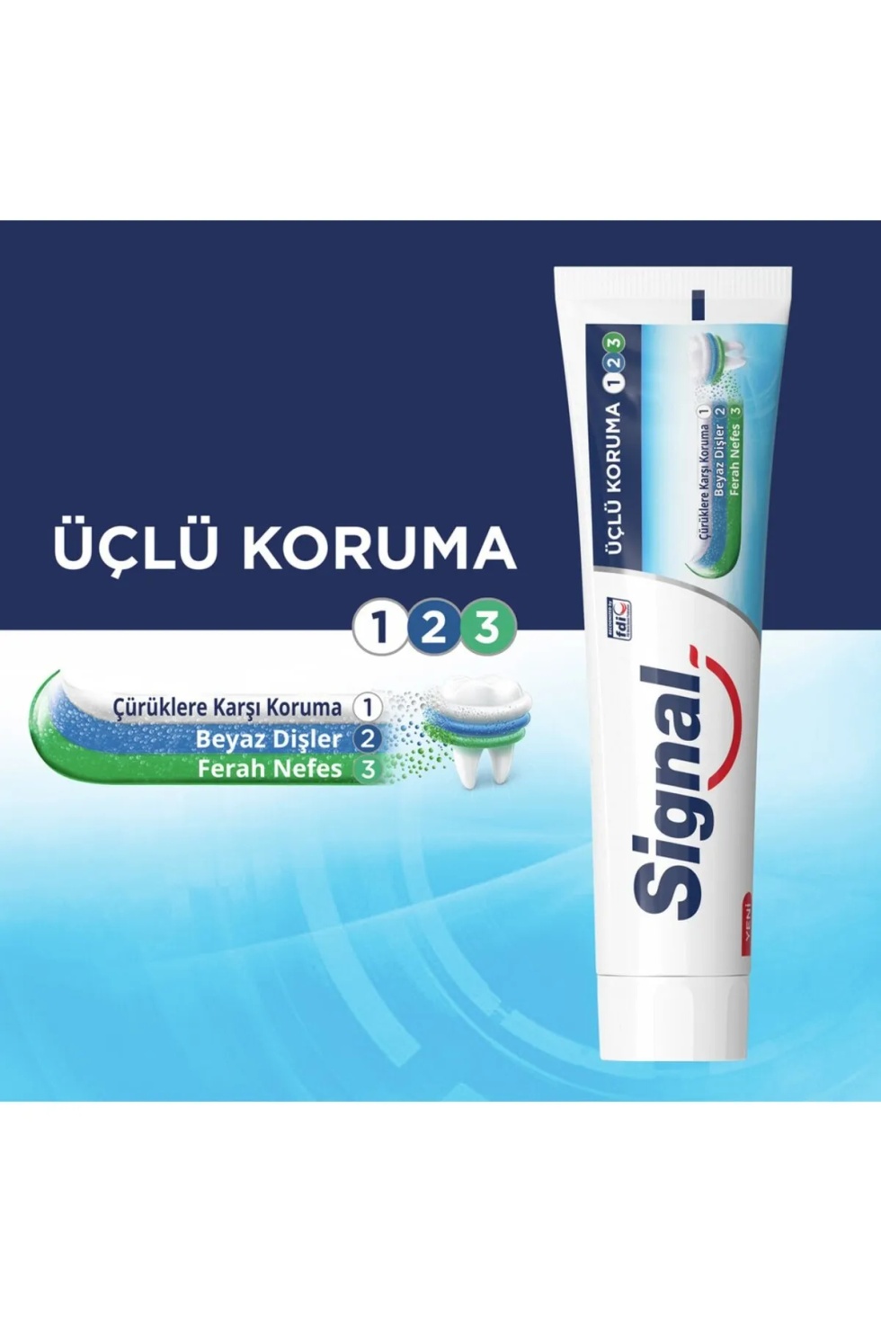 Diş Macunu Üçlü Koruma 120 ml