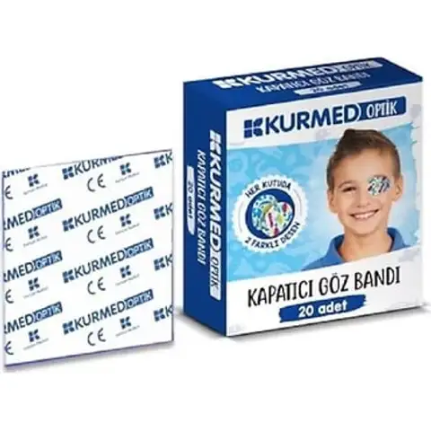 Optik Erkek Kapatıcı Göz Bandı 20 Li
