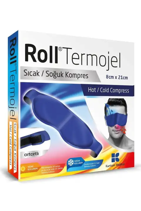 Termojel Sıcak / Soğık Kompres Göz Alın (8cm x21 cm)